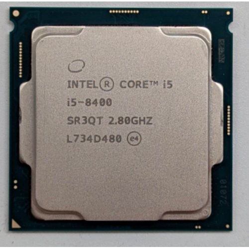 Процесор Intel Core i5-8400 2.8GHz 9MB s1151 Tray (CM8068403358811) (Відновлено продавцем, 768078) купити з перевіркою сумісності: огляд, характеристики, ціна у Києві, Львові, Вінниці, Хмельницькому, Івано-Франківську, Україні | інтернет-магазин TELEMART.UA фото