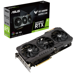 Відеокарта Asus TUF GeForce RTX 3070 Ti Gaming OC 8192MB (TUF-RTX3070TI-O8G-GAMING) (Відновлено продавцем, 768079)