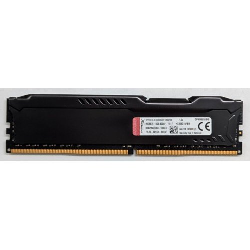 Озп Kingston DDR4 4GB 2666Hz HyperX FURY Black (HX426C15FB/4) (Відновлено продавцем, 768083) купити з перевіркою сумісності: огляд, характеристики, ціна у Києві, Львові, Вінниці, Хмельницькому, Івано-Франківську, Україні | інтернет-магазин TELEMART.UA фото