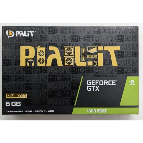 Відеокарта Palit GeForce GTX 1660 SUPER GamingPro Dual OC 6144MB (NE6166SS18J9-1160A) (Відновлено продавцем, 768096) купити з перевіркою сумісності: огляд, характеристики, ціна у Києві, Львові, Вінниці, Хмельницькому, Івано-Франківську, Україні | інтернет-магазин TELEMART.UA фото