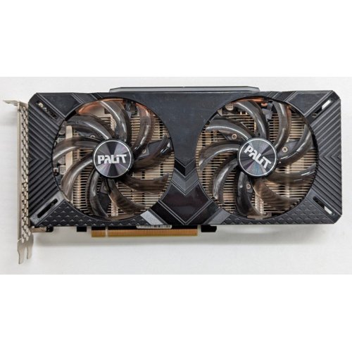 Відеокарта Palit GeForce GTX 1660 SUPER GamingPro Dual OC 6144MB (NE6166SS18J9-1160A) (Відновлено продавцем, 768096) купити з перевіркою сумісності: огляд, характеристики, ціна у Києві, Львові, Вінниці, Хмельницькому, Івано-Франківську, Україні | інтернет-магазин TELEMART.UA фото