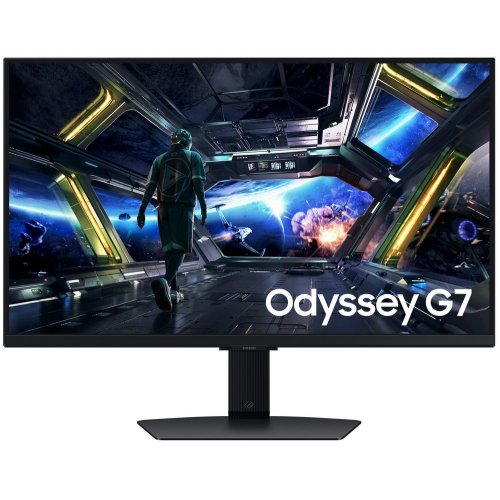 Купити Монітор Samsung 27” Odyssey G7 (LS27DG700EIXUA) Black (Відновлено продавцем, 768103) - ціна в Києві, Львові, Вінниці, Хмельницькому, Франківську, Україні | інтернет-магазин TELEMART.UA фото