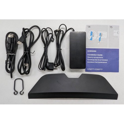 Купити Монітор Samsung 27” Odyssey G7 (LS27DG700EIXUA) Black (Відновлено продавцем, 768103) - ціна в Києві, Львові, Вінниці, Хмельницькому, Франківську, Україні | інтернет-магазин TELEMART.UA фото