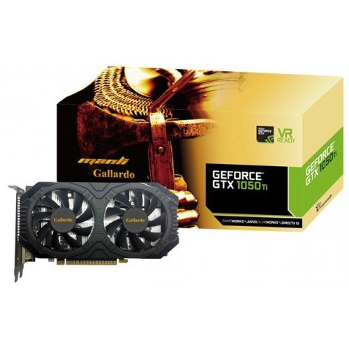 Відеокарта Manli Geforce GTX 1050 Ti Gallardo 4096MB (M-NGTX1050TIG/5RDHDP) (Відновлено продавцем, 768109) купити з перевіркою сумісності: огляд, характеристики, ціна у Києві, Львові, Вінниці, Хмельницькому, Івано-Франківську, Україні | інтернет-магазин TELEMART.UA фото