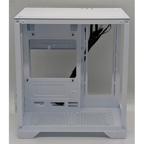 Корпус GAMEMAX Infinity Mini Tempered Glass без БЖ White (Відновлено продавцем, 768131) купити з перевіркою сумісності: огляд, характеристики, ціна у Києві, Львові, Вінниці, Хмельницькому, Івано-Франківську, Україні | інтернет-магазин TELEMART.UA фото