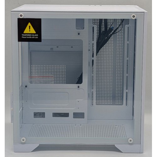 Корпус GAMEMAX Infinity Mini Tempered Glass без БЖ White (Відновлено продавцем, 768131) купити з перевіркою сумісності: огляд, характеристики, ціна у Києві, Львові, Вінниці, Хмельницькому, Івано-Франківську, Україні | інтернет-магазин TELEMART.UA фото