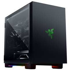 Корпус Razer Tomahawk Mini-ITX Tempered Glass без БП (RC21-01400100-R3M1) Black (Відновлено продавцем, 768138)