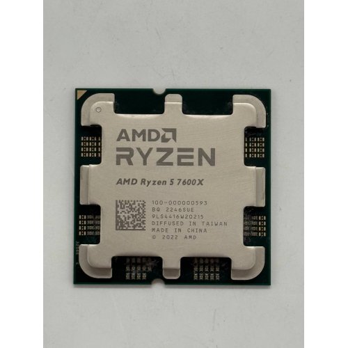 Процесор AMD Ryzen 5 7600X 4.7(5.3)GHz 32MB sAM5 Box (100-100000593WOF) (Відновлено продавцем, 768143) купити з перевіркою сумісності: огляд, характеристики, ціна у Києві, Львові, Вінниці, Хмельницькому, Івано-Франківську, Україні | інтернет-магазин TELEMART.UA фото