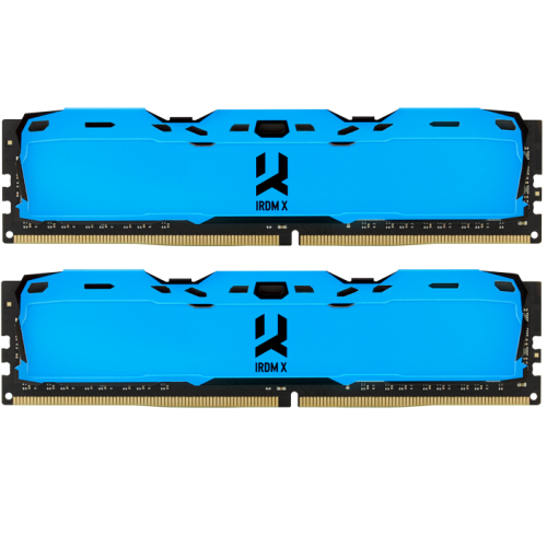 Озп GoodRAM DDR4 16GB (2x8GB) 3200Mhz IRDM X Blue (IR-XB3200D464L16SA/16GDC) (Відновлено продавцем, 768148) купити з перевіркою сумісності: огляд, характеристики, ціна у Києві, Львові, Вінниці, Хмельницькому, Івано-Франківську, Україні | інтернет-магазин TELEMART.UA фото