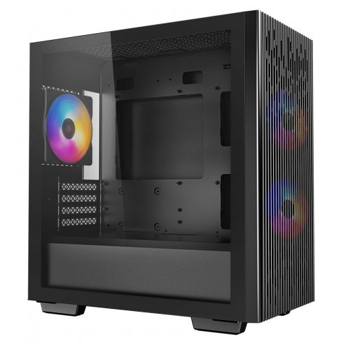 Купить Корпус Deepcool MATREXX 40 3FS Tempered Glass без БП (DP-MATX-MATREXX40-3FS) Black (Восстановлено продавцом, 768173) с проверкой совместимости: обзор, характеристики, цена в Киеве, Днепре, Одессе, Харькове, Украине | интернет-магазин TELEMART.UA фото