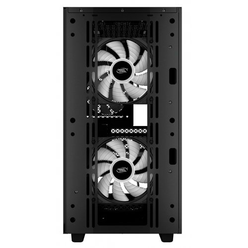 Купить Корпус Deepcool MATREXX 40 3FS Tempered Glass без БП (DP-MATX-MATREXX40-3FS) Black (Восстановлено продавцом, 768173) с проверкой совместимости: обзор, характеристики, цена в Киеве, Днепре, Одессе, Харькове, Украине | интернет-магазин TELEMART.UA фото
