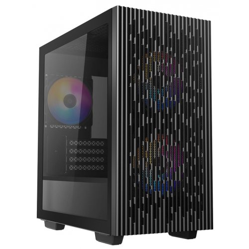 Купить Корпус Deepcool MATREXX 40 3FS Tempered Glass без БП (DP-MATX-MATREXX40-3FS) Black (Восстановлено продавцом, 768173) с проверкой совместимости: обзор, характеристики, цена в Киеве, Днепре, Одессе, Харькове, Украине | интернет-магазин TELEMART.UA фото