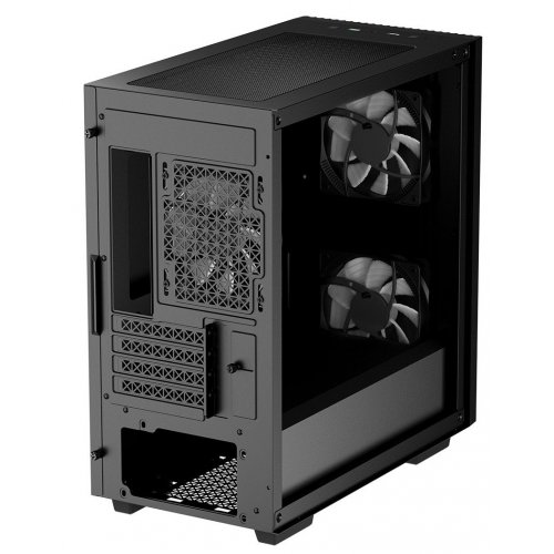 Купить Корпус Deepcool MATREXX 40 3FS Tempered Glass без БП (DP-MATX-MATREXX40-3FS) Black (Восстановлено продавцом, 768173) с проверкой совместимости: обзор, характеристики, цена в Киеве, Днепре, Одессе, Харькове, Украине | интернет-магазин TELEMART.UA фото