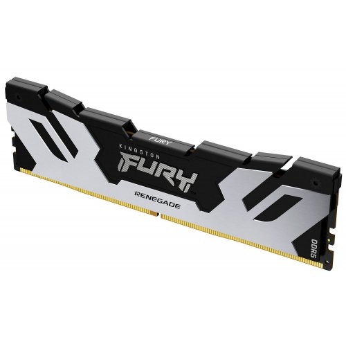 Купить Уценка озу Kingston DDR5 16GB 6400MHz FURY Renegade Silver (KF564C32RS-16) (Повреждена упаковка, 768212) с проверкой совместимости: обзор, характеристики, цена в Киеве, Днепре, Одессе, Харькове, Украине | интернет-магазин TELEMART.UA фото