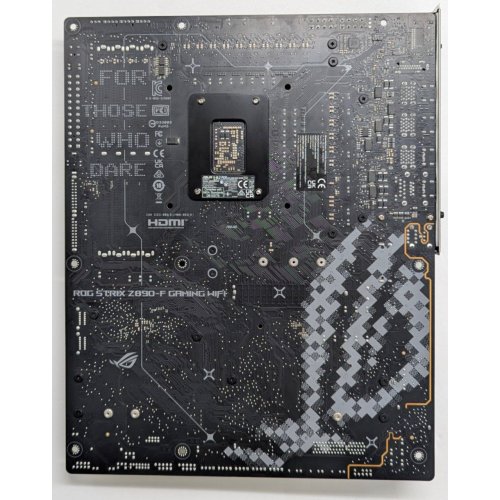 Купить Материнская плата Asus ROG STRIX Z890-F GAMING WIFI (s1851, Intel Z890) (Восстановлено продавцом, 768385) с проверкой совместимости: обзор, характеристики, цена в Киеве, Днепре, Одессе, Харькове, Украине | интернет-магазин TELEMART.UA фото