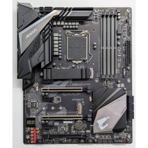 Материнська плата Gigabyte Z390 AORUS PRO (s1151-v2, Intel Z390) (Відновлено продавцем, 768424) купити з перевіркою сумісності: огляд, характеристики, ціна у Києві, Львові, Вінниці, Хмельницькому, Івано-Франківську, Україні | інтернет-магазин TELEMART.UA фото