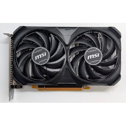 Відеокарта MSI GeForce RTX 4060 VENTUS 2X BLACK OC 8192MB (RTX 4060 VENTUS 2X BLACK 8G OC) (Відновлено продавцем, 768458) купити з перевіркою сумісності: огляд, характеристики, ціна у Києві, Львові, Вінниці, Хмельницькому, Івано-Франківську, Україні | інтернет-магазин TELEMART.UA фото