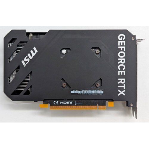Відеокарта MSI GeForce RTX 4060 VENTUS 2X BLACK OC 8192MB (RTX 4060 VENTUS 2X BLACK 8G OC) (Відновлено продавцем, 768458) купити з перевіркою сумісності: огляд, характеристики, ціна у Києві, Львові, Вінниці, Хмельницькому, Івано-Франківську, Україні | інтернет-магазин TELEMART.UA фото