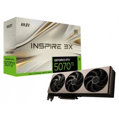 Відеокарта MSI GeForce RTX 5070 Ti INSPIRE 3X OC 16384MB (RTX 5070 Ti 16G INSPIRE 3X OC)