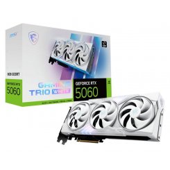 Відеокарта MSI GeForce RTX 5060 GAMING TRIO WHITE 8192MB (RTX 5060 8G GAMING TRIO WHITE)