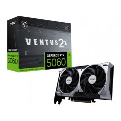 Видеокарта MSI GeForce RTX 5060 VENTUS 2X 8192MB (RTX 5060 8G VENTUS 2X)