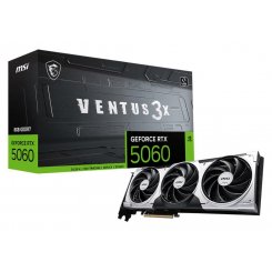 Видеокарта MSI GeForce RTX 5060 VENTUS 3X 8192MB (RTX 5060 8G VENTUS 3X)