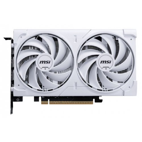 Відеокарта MSI GeForce RTX 5060 VENTUS 2X WHITE 8192MB (RTX 5060 8G VENTUS 2X WHITE) купити з перевіркою сумісності: огляд, характеристики, ціна у Києві, Львові, Вінниці, Хмельницькому, Івано-Франківську, Україні | інтернет-магазин TELEMART.UA фото