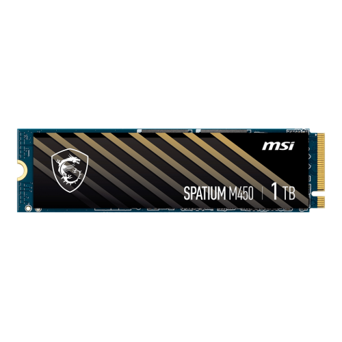 SSD-диск MSI SPATIUM M450 V1 3D NAND 1TB M.2 (2280 PCI-E) (S78-440L0M0-P83) купити з перевіркою сумісності: огляд, характеристики, ціна у Києві, Львові, Вінниці, Хмельницькому, Івано-Франківську, Україні | інтернет-магазин TELEMART.UA фото