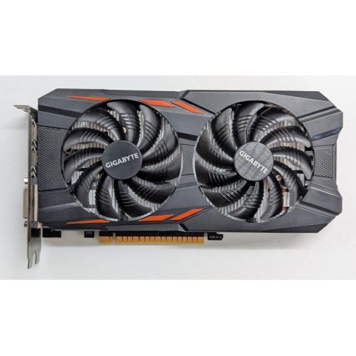 Купить Видеокарта Gigabyte GeForce GTX 1050 Ti WindForce 2X OC 4096MB (GV-N105TWF2OC-4GD) (Восстановлено продавцом, 768690) с проверкой совместимости: обзор, характеристики, цена в Киеве, Днепре, Одессе, Харькове, Украине | интернет-магазин TELEMART.UA фото