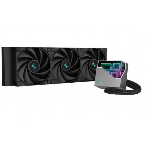 Уцінка готова сво Deepcool LT720 (R-LT720-BKAMNF-G-1) Black (Сліди використання, 768720) купити з перевіркою сумісності: огляд, характеристики, ціна у Києві, Львові, Вінниці, Хмельницькому, Івано-Франківську, Україні | інтернет-магазин TELEMART.UA фото