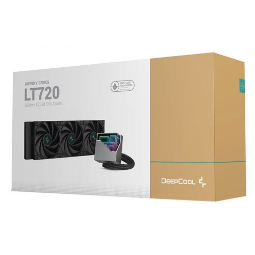 Уцінка готова сво Deepcool LT720 (R-LT720-BKAMNF-G-1) Black (Сліди використання, 768720) купити з перевіркою сумісності: огляд, характеристики, ціна у Києві, Львові, Вінниці, Хмельницькому, Івано-Франківську, Україні | інтернет-магазин TELEMART.UA фото