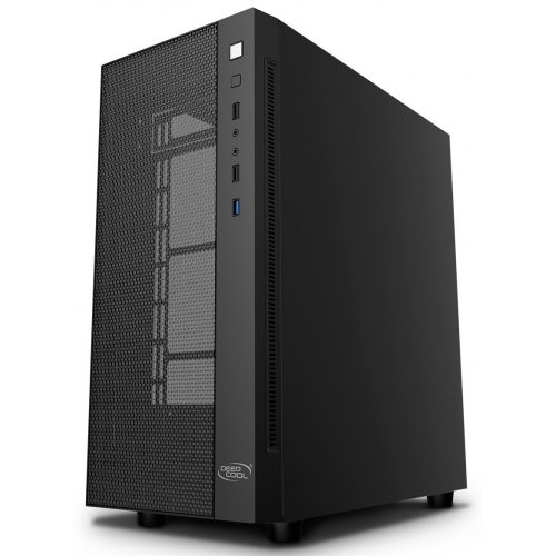 Корпус Deepcool MATREXX 55 Mesh Tempered Glass без БЖ Black (Відновлено продавцем, 768724) купити з перевіркою сумісності: огляд, характеристики, ціна у Києві, Львові, Вінниці, Хмельницькому, Івано-Франківську, Україні | інтернет-магазин TELEMART.UA фото