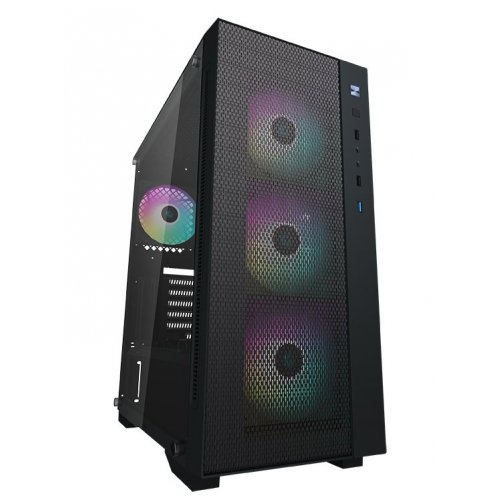 Корпус Deepcool MATREXX 55 MESH ADD-RGB 4F Tempered Glass без БЖ (DP-ATX-MATREXX55-MESH-AR-4F) Black (Відновлено продавцем, 768731) купити з перевіркою сумісності: огляд, характеристики, ціна у Києві, Львові, Вінниці, Хмельницькому, Івано-Франківську, Україні | інтернет-магазин TELEMART.UA фото