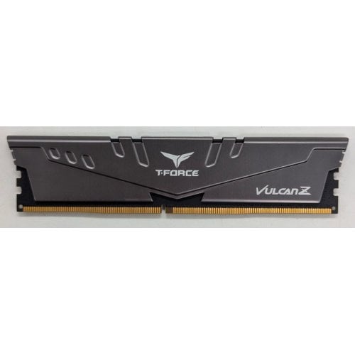 Озп Team DDR4 16GB 3200Mhz Vulcan Z Gray (TLZGD416G3200HC16FBKT) Bulk (Відновлено продавцем, 768804) купити з перевіркою сумісності: огляд, характеристики, ціна у Києві, Львові, Вінниці, Хмельницькому, Івано-Франківську, Україні | інтернет-магазин TELEMART.UA фото