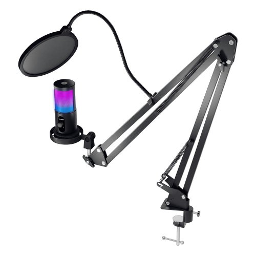 Купити Уцінка мікрофон HATOR Signify RGB Pro (HTA-515) (Вітринний зразок, 768859) - ціна в Києві, Львові, Вінниці, Хмельницькому, Франківську, Україні | інтернет-магазин TELEMART.UA фото