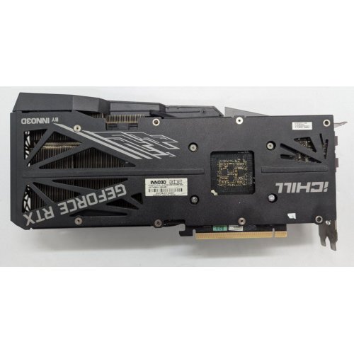 Відеокарта Inno3D GeForce RTX 3070 Ti ICHILL X4 8192MB (C307T4-086XX-1820VA35) (Відновлено продавцем, 769024) купити з перевіркою сумісності: огляд, характеристики, ціна у Києві, Львові, Вінниці, Хмельницькому, Івано-Франківську, Україні | інтернет-магазин TELEMART.UA фото