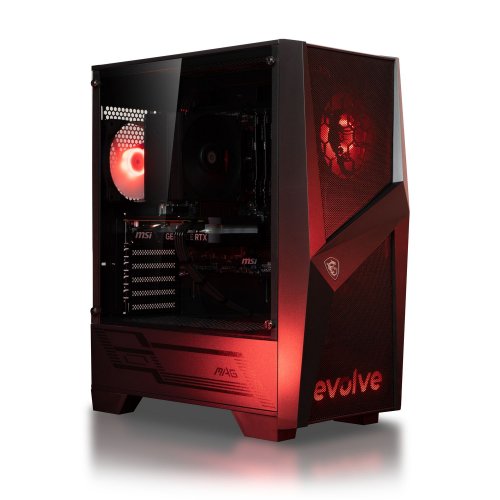 Купить Компьютер EVOLVE PoweredBy MSI 8H+ (EVPBM-G8HR840FN506-D532S1TBKSH) Black/Shadow - цена в Харькове, Киеве, Днепре, Одессе
в интернет-магазине Telemart фото