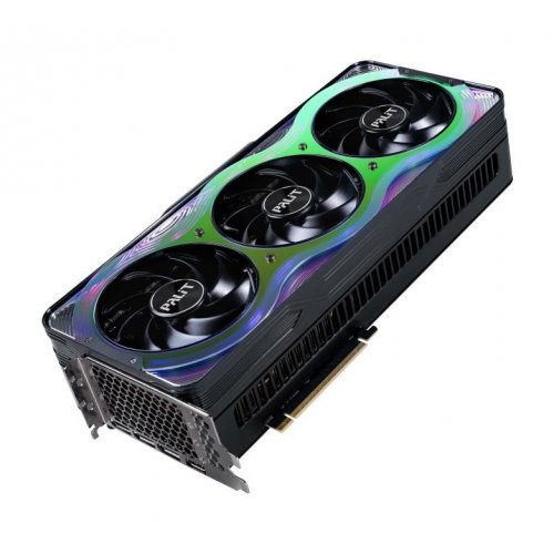 Уцінка відеокарта Palit GeForce RTX 5070 Ti GameRock 16384MB (NE7507T019T2-GB2030G) (Пошкоджено пакування, 769054) купити з перевіркою сумісності: огляд, характеристики, ціна у Києві, Львові, Вінниці, Хмельницькому, Івано-Франківську, Україні | інтернет-магазин TELEMART.UA фото