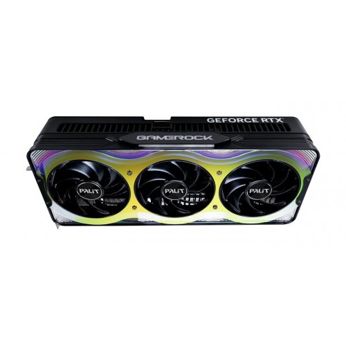 Уцінка відеокарта Palit GeForce RTX 5070 Ti GameRock 16384MB (NE7507T019T2-GB2030G) (Пошкоджено пакування, 769054) купити з перевіркою сумісності: огляд, характеристики, ціна у Києві, Львові, Вінниці, Хмельницькому, Івано-Франківську, Україні | інтернет-магазин TELEMART.UA фото