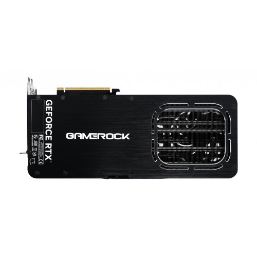 Уцінка відеокарта Palit GeForce RTX 5070 Ti GameRock 16384MB (NE7507T019T2-GB2030G) (Пошкоджено пакування, 769054) купити з перевіркою сумісності: огляд, характеристики, ціна у Києві, Львові, Вінниці, Хмельницькому, Івано-Франківську, Україні | інтернет-магазин TELEMART.UA фото