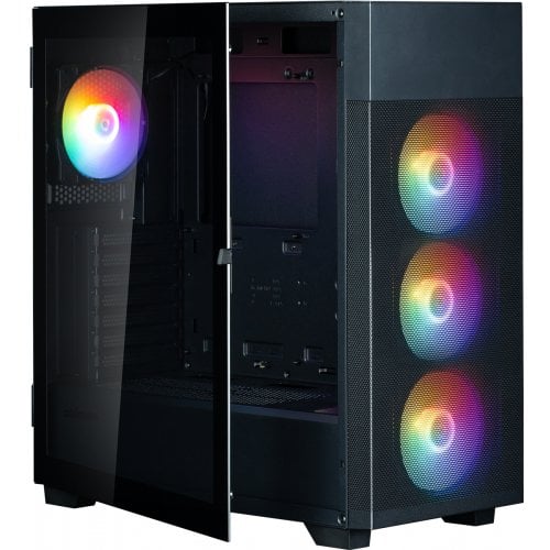 Корпус Zalman S5 Neo Tempered Glass без БЖ Black купити з перевіркою сумісності: огляд, характеристики, ціна у Києві, Львові, Вінниці, Хмельницькому, Івано-Франківську, Україні | інтернет-магазин TELEMART.UA фото