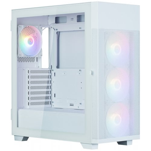 Корпус Zalman S5 Neo Tempered Glass без БЖ White купити з перевіркою сумісності: огляд, характеристики, ціна у Києві, Львові, Вінниці, Хмельницькому, Івано-Франківську, Україні | інтернет-магазин TELEMART.UA фото