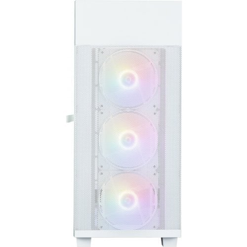 Корпус Zalman S5 Neo Tempered Glass без БЖ White купити з перевіркою сумісності: огляд, характеристики, ціна у Києві, Львові, Вінниці, Хмельницькому, Івано-Франківську, Україні | інтернет-магазин TELEMART.UA фото