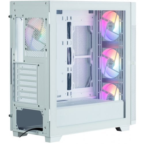 Корпус Zalman S5 Neo Tempered Glass без БЖ White купити з перевіркою сумісності: огляд, характеристики, ціна у Києві, Львові, Вінниці, Хмельницькому, Івано-Франківську, Україні | інтернет-магазин TELEMART.UA фото