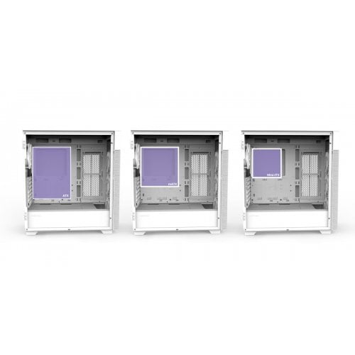 Корпус Zalman S5 Neo Tempered Glass без БЖ White купити з перевіркою сумісності: огляд, характеристики, ціна у Києві, Львові, Вінниці, Хмельницькому, Івано-Франківську, Україні | інтернет-магазин TELEMART.UA фото