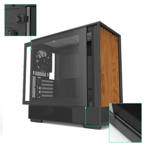 Корпус Zalman P10 Namu Tempered Glass без БЖ Black купити з перевіркою сумісності: огляд, характеристики, ціна у Києві, Львові, Вінниці, Хмельницькому, Івано-Франківську, Україні | інтернет-магазин TELEMART.UA фото