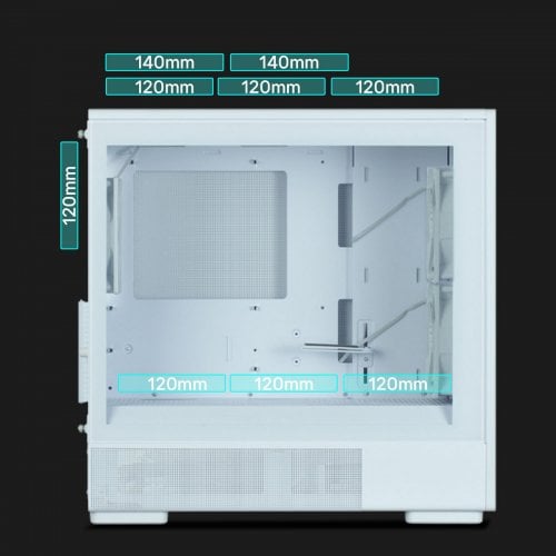 Купить Корпус Zalman P10 Namu Tempered Glass без БП White с проверкой совместимости: обзор, характеристики, цена в Киеве, Днепре, Одессе, Харькове, Украине | интернет-магазин TELEMART.UA фото