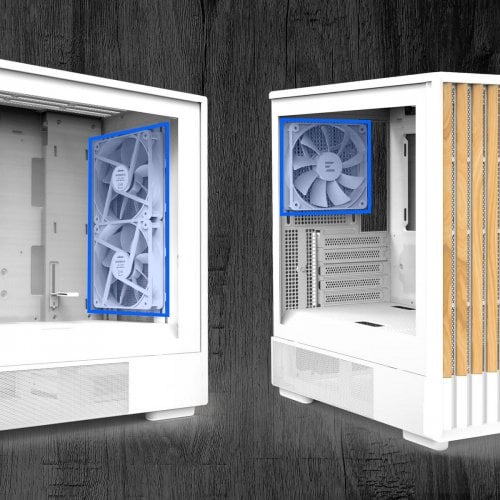 Купить Корпус Zalman P10 Namu Tempered Glass без БП White с проверкой совместимости: обзор, характеристики, цена в Киеве, Днепре, Одессе, Харькове, Украине | интернет-магазин TELEMART.UA фото