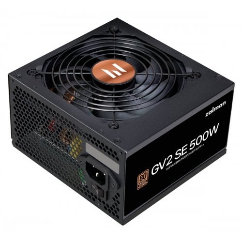 Блок живлення Zalman GV2SE 500W (ZM500-GV2SE) купити з перевіркою сумісності: огляд, характеристики, ціна у Києві, Львові, Вінниці, Хмельницькому, Івано-Франківську, Україні | інтернет-магазин TELEMART.UA фото