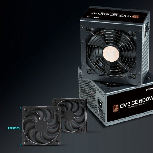 Купить Блок питания Zalman GV2SE 600W (ZM600-GV2SE) с проверкой совместимости: обзор, характеристики, цена в Киеве, Днепре, Одессе, Харькове, Украине | интернет-магазин TELEMART.UA фото